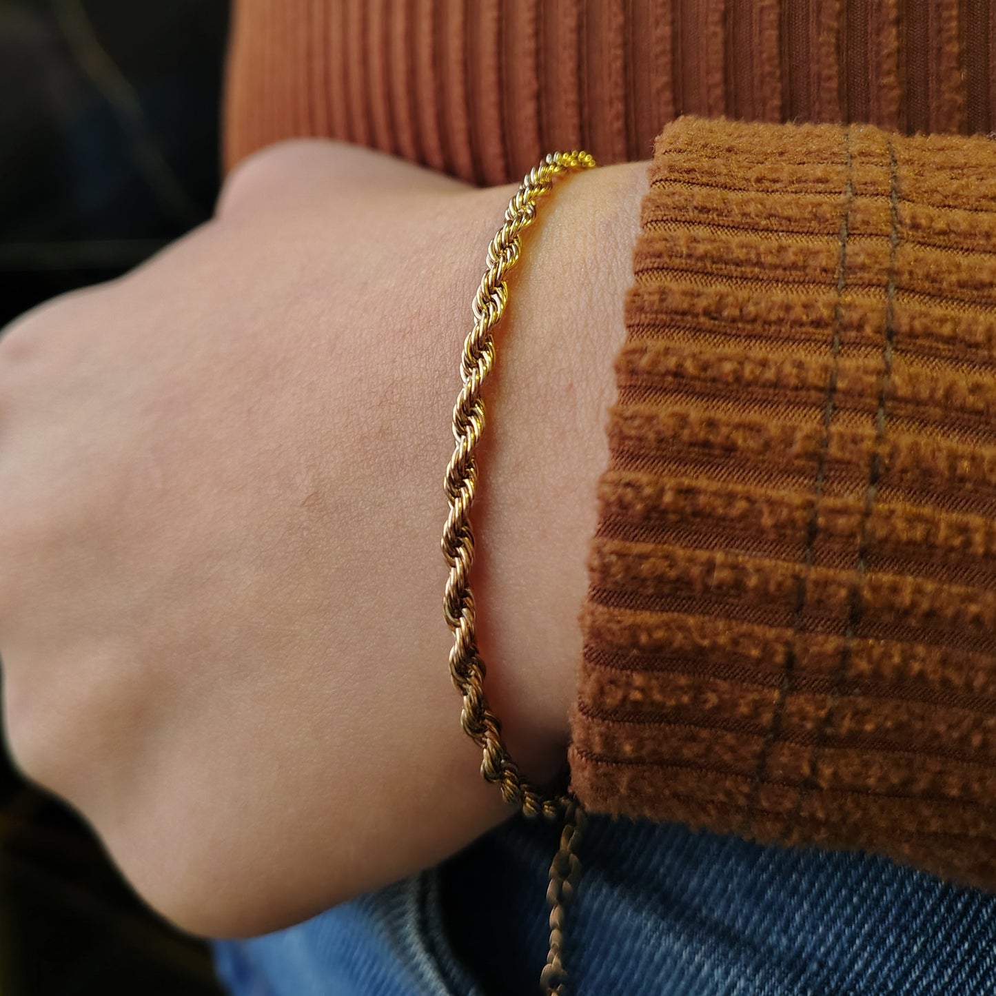 Combo lazo|Oro rosa