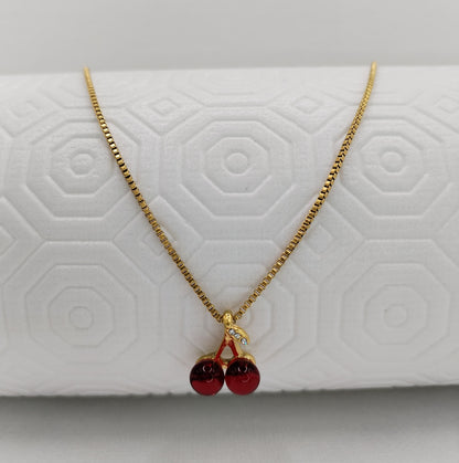 Cadena Cherry roja Dama