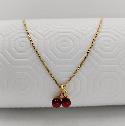Cadena Cherry roja Dama