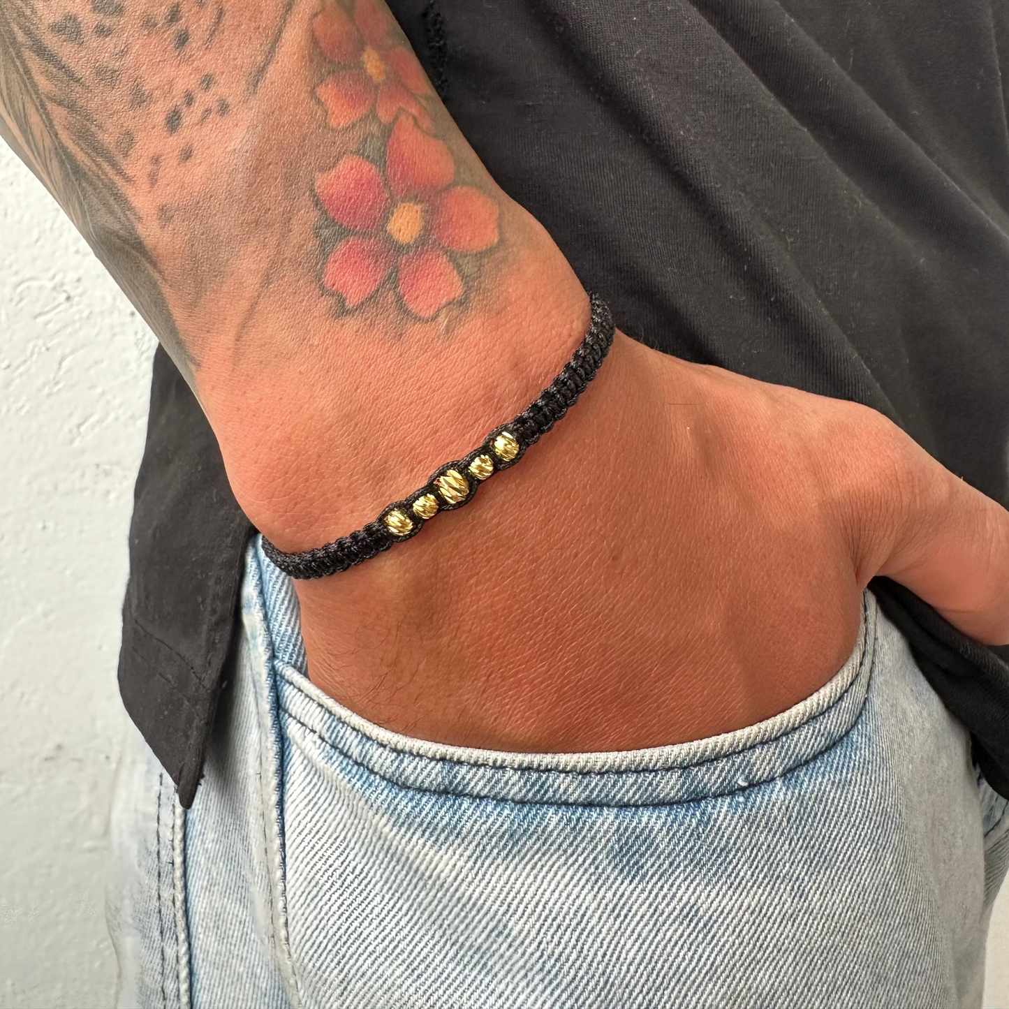 Pulsera casual Diamantada Caballero