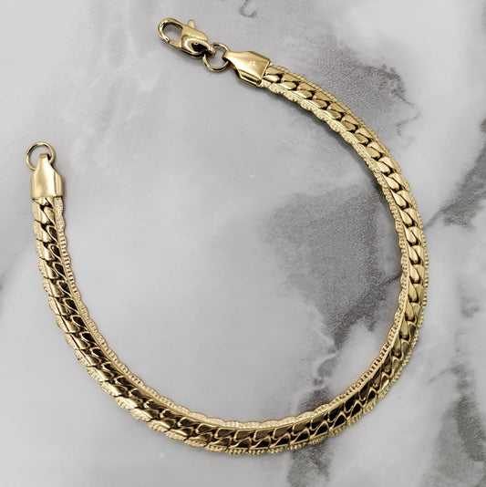 Pulsera Grabada Caballero