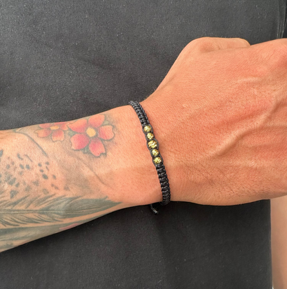 Pulsera casual Diamantada Caballero