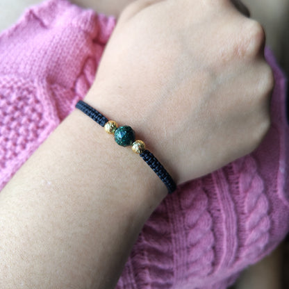 Pulsera esmeralda Dama