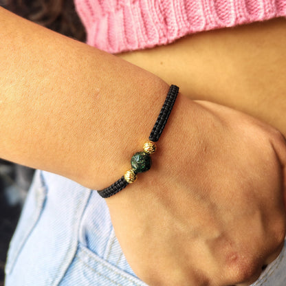 Pulsera esmeralda Dama