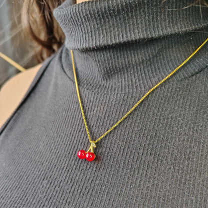 Cadena Cherry roja Dama