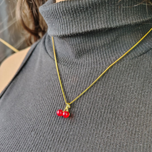Cadena Cherry roja Dama